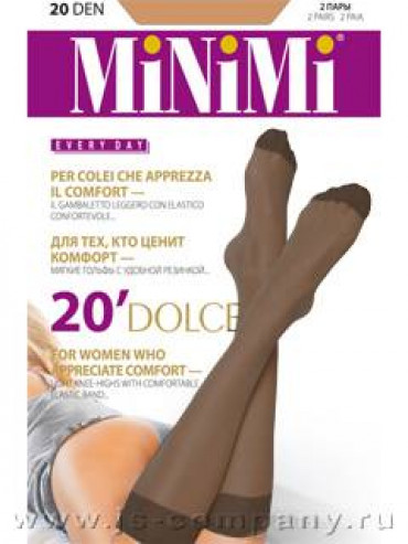 Гольфы Minimi DOLCE 20 (2 п.)