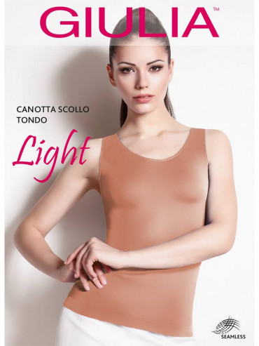 Майка Giulia CANOTTA SCOLLO TONDO LIGHT