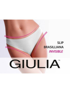Трусы женские Giulia SLIP BRASILIANA INVISIBLE