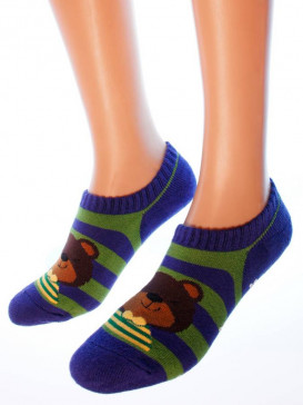 Носки Hobby Line HOBBY 8715 носки махровые ABC укороченные Мишки
