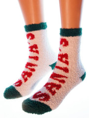Носки Hobby Line HOBBY 057-7 носки махровые-травка Santa&apos;s