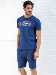 Комплект Enrico Coveri EA 2023 pigiama corto