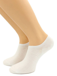 Носки Hobby Line HOBBY 562-06 носки укороченные женские х/б, белый