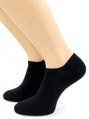 Носки Hobby Line HOBBY 562-08 носки укороченные женские х/б, черный