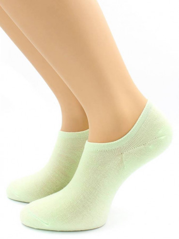 Носки Hobby Line HOBBY 562-09 носки укороченные женские х/б, зеленый