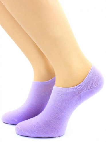 Носки Hobby Line HOBBY 562-10 носки укороченные женские х/б, фиолетовый